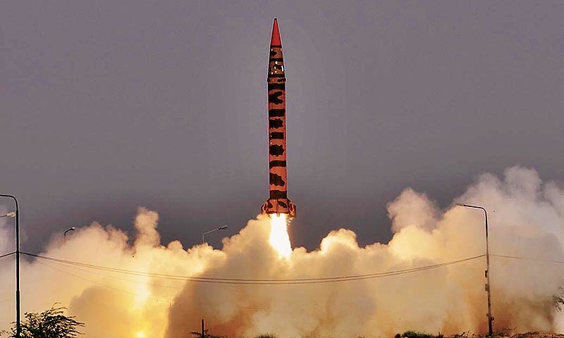 Pakistan test-fires Hatf IV ballistic missile